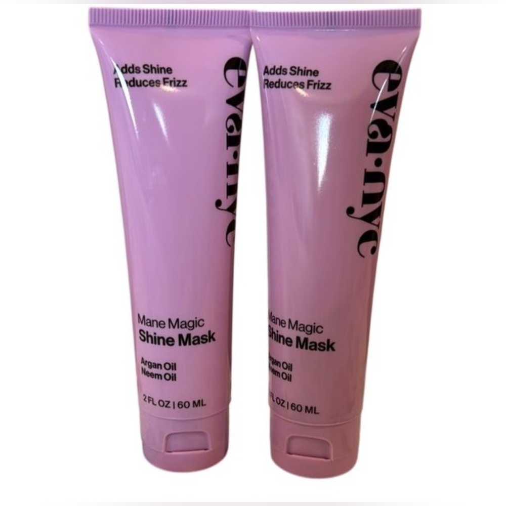 Eva NYC Mane Magic Shine Mask Bundle Of 2 New